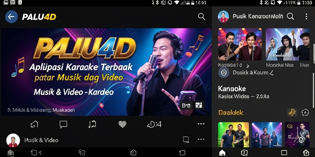 Tampilan antarmuka utama PALU4D yang intuitif dan menarik.