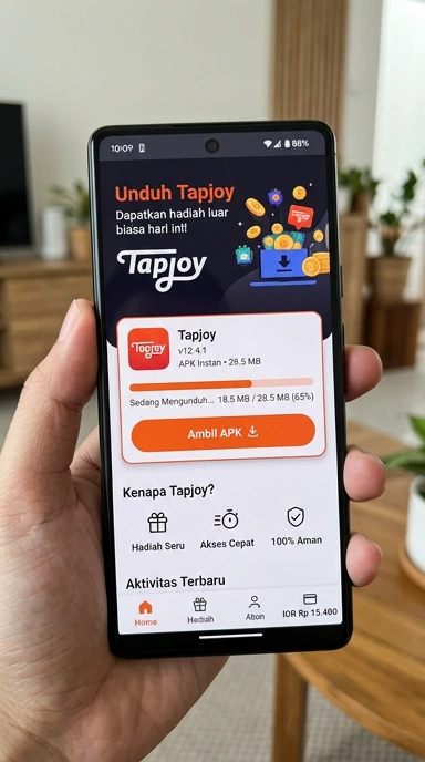 Unduh dan Instal APK tapjoy untuk Android di Indonesia